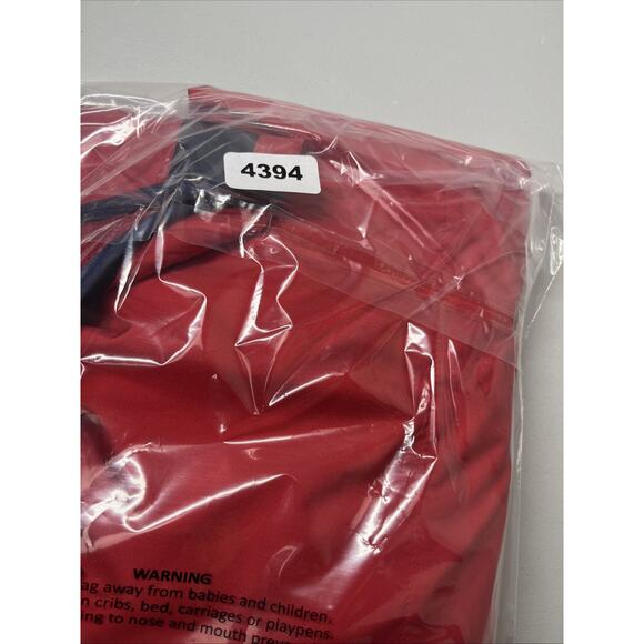 Majestic Boston Red Sox Pullover Windbreaker Jacket Mens Large Red V Neck Vented - Picture 11 of 11